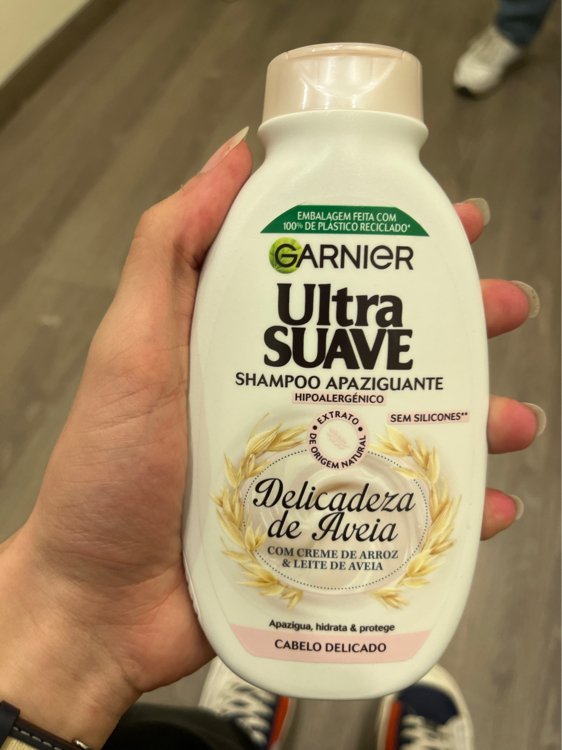 Garnier Ultra Suave Shampoo Apaziguante Delicadeza de Aveia - 250 ml - INCI  Beauty