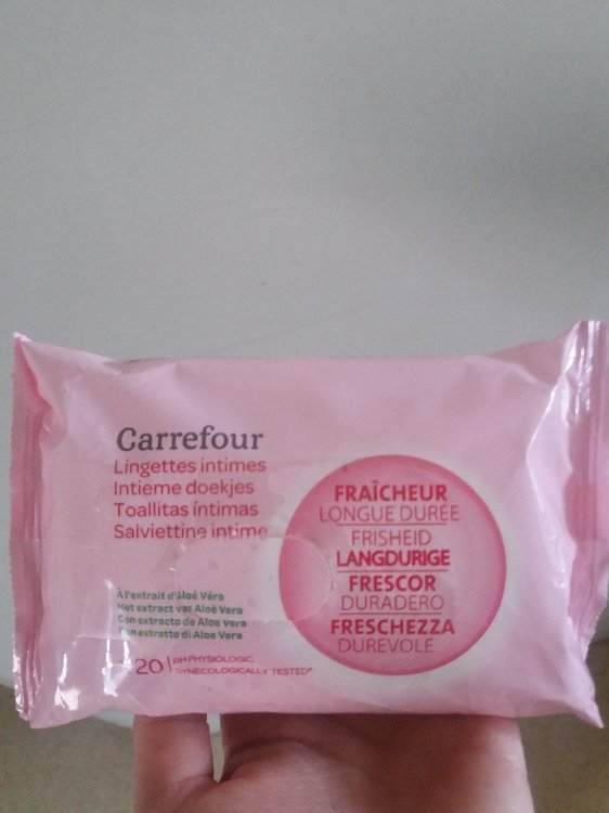 Lingettes intimes - Carrefour