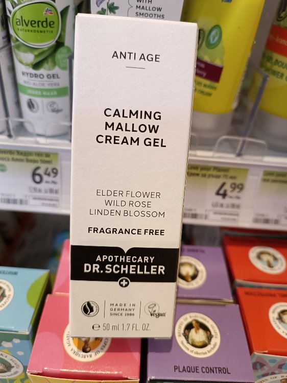DR. SCHELLER Gel-Crème Apaisant à la Mauve 50 ml