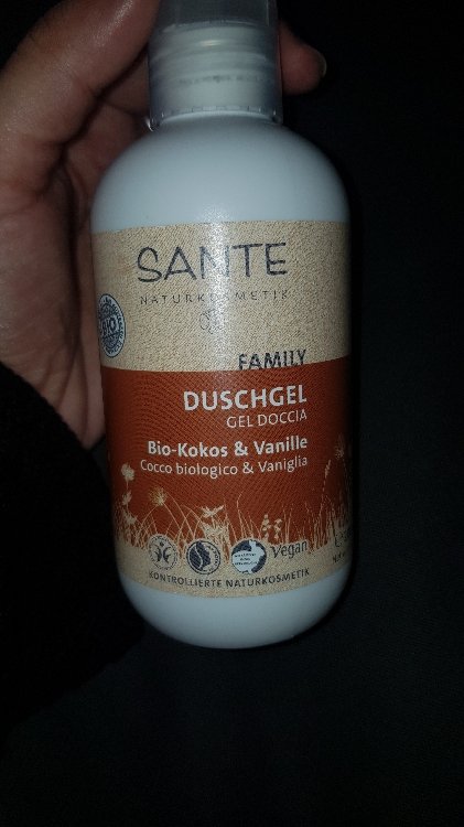 Sante Naturkosmetik Family Organic Coco & Vanilla Shower Gel 200 ml - INCI  Beauty