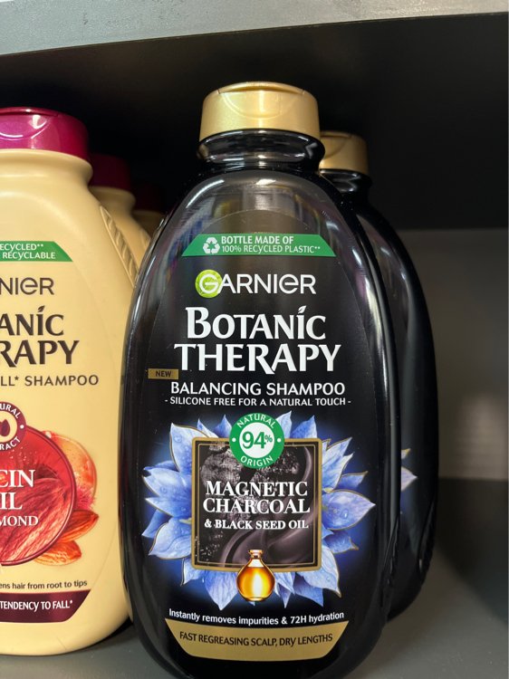 Garnier Botanic Therapy Balancing Shampoo - Shampooing au charbon actif et  à l'huile de cumin noir
