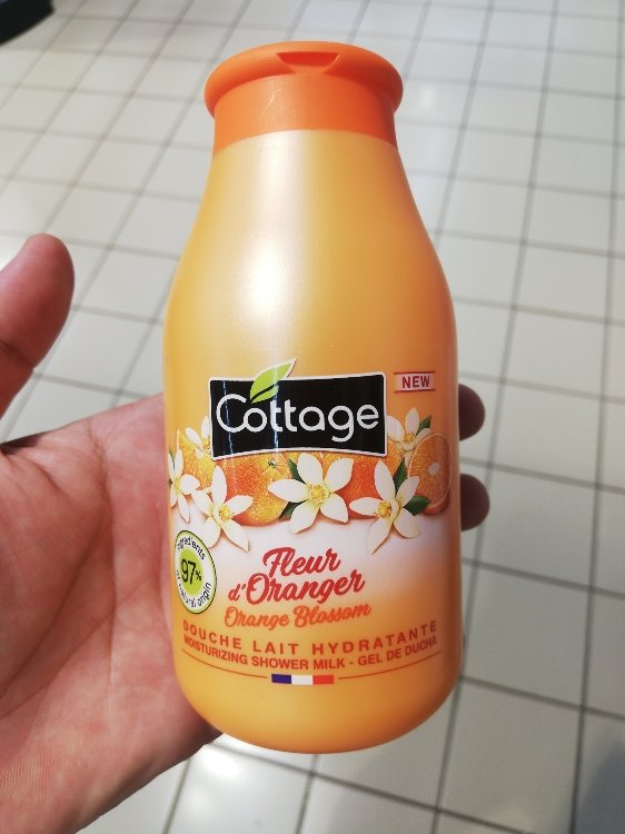Cottage Gel douche crème hydratant fleur d'oranger 