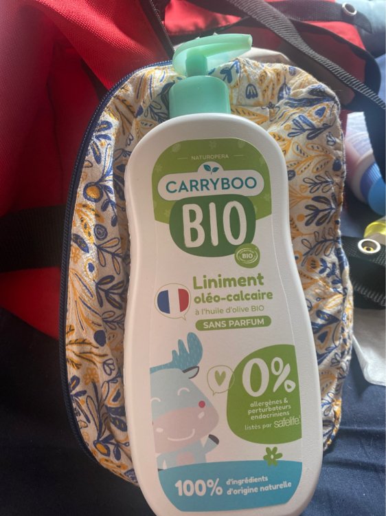 Carryboo Liniment Oléo-Calcaire à l'Huile d'Olive Bio - 450 ml