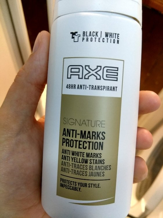 Groene achtergrond blad Bezet AXE Signature - Déodorant anti-transpirant - INCI Beauty