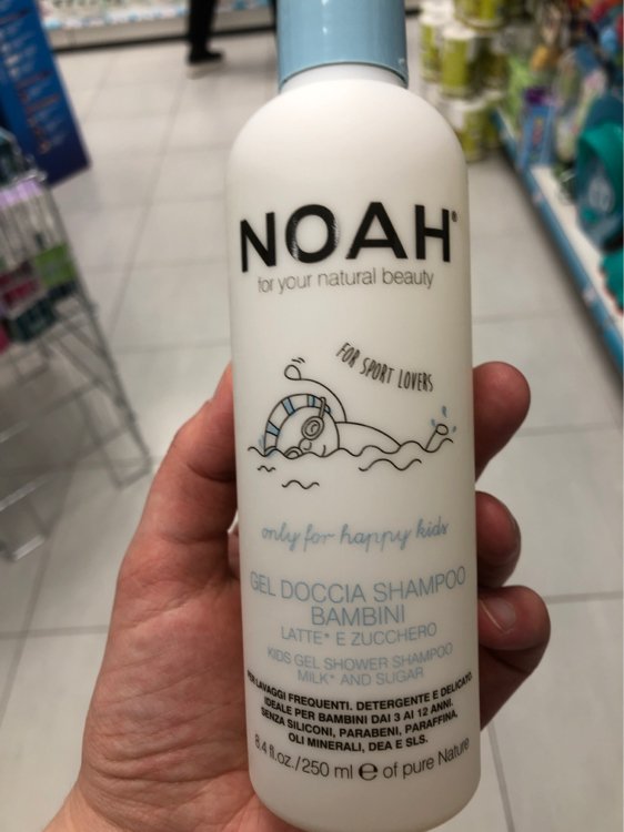NOAH Gel Doccia Shampoo Bambini - 8.4 fl.oz. / 250 ml - INCI Beauty