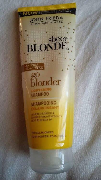John Frieda Sheer Blonde Go Blonder Shampooing Eclaircissant 250