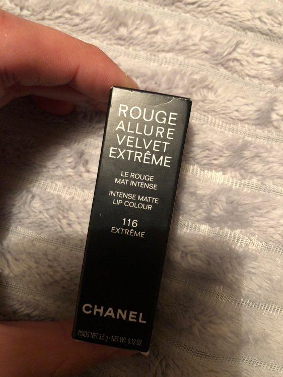 Chanel Rouge allure velvet extrême 116 extrême - INCI Beauty