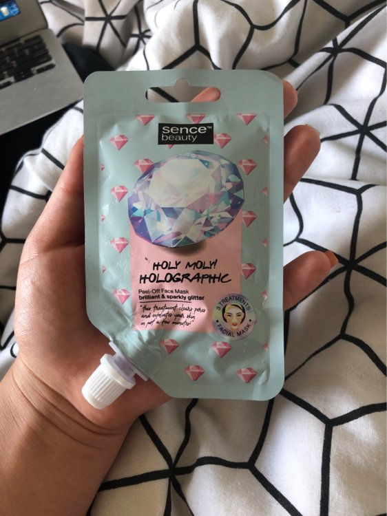 Sence Beauty Holy Moly Holographic Peel Off Face Mask Brilliant Sparkly Glitter 28 Ml Inci Beauty