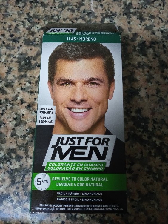 Moreno Just For Men Shampoing Colorant Chatain Inci Beauty