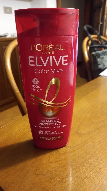 Elvive Paris Color-Vive - Shampoo Protettivo per Capelli Colorati o Mèches - 250 ml - INCI Beauty