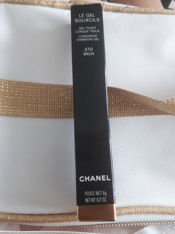 Chanel Le Gel Sourcils 370 Brun - Gel fixant longue tenue - INCI