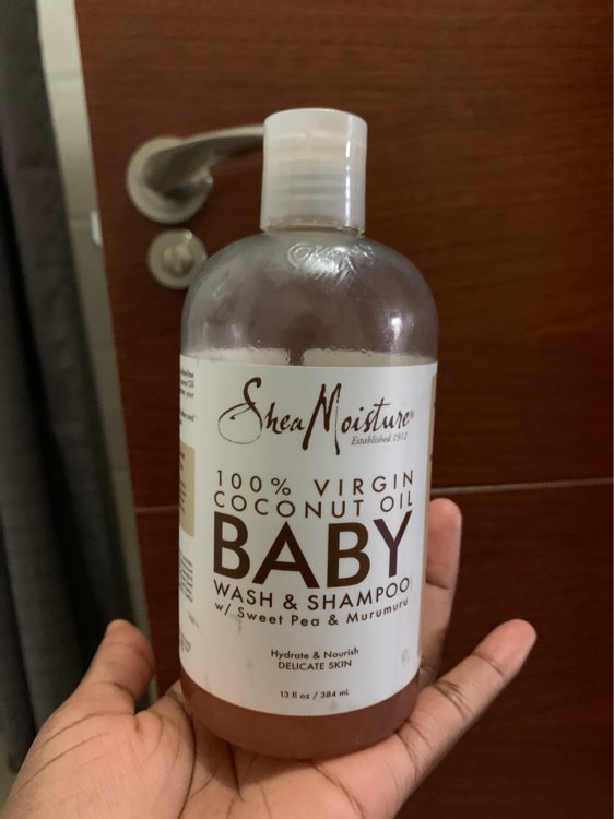 shea moisture baby shampoo coconut oil