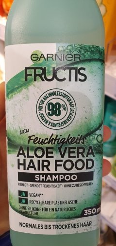 Garnier Fructis Shampoo Hair Food Aloe Vera 350 Ml Inci Beauty