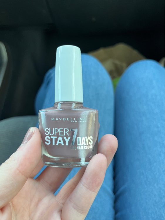 SuperStay Maybelline Beauty Vernis Cred N°911 Teinte - Days Street Ongles à 7 INCI