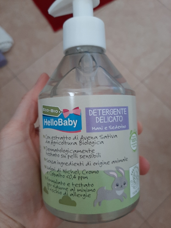 HelloBaby Detergente delicato mani e Sederino - INCI Beauty