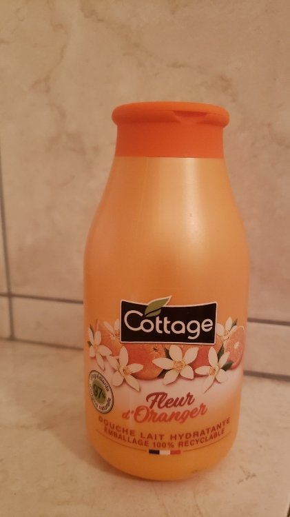 Cottage - Douche & Bain Lait hydratant - Fleur d'oranger - 750ml