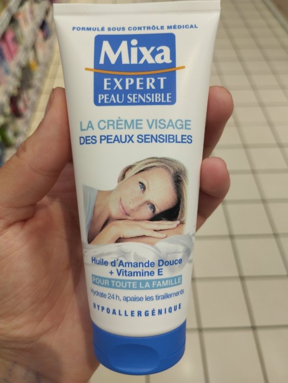 Composition MIXA Expert peau sensible - La crème visage bio - UFC
