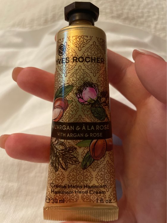 Yves Rocher Crème Mains Hammam Argan Rose - Tube 30 ml - INCI Beauty