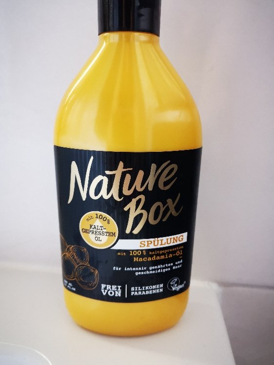 Danser diktator skål Nature Box Spülung Macadamia 385 ml - INCI Beauty