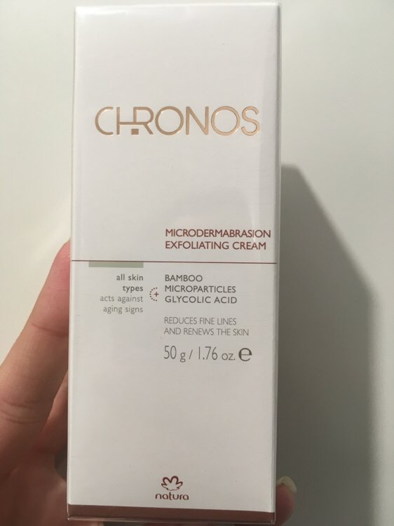 Natura brasil Chronos - Crème exfoliante microdermabrasion - 50ml - INCI  Beauty