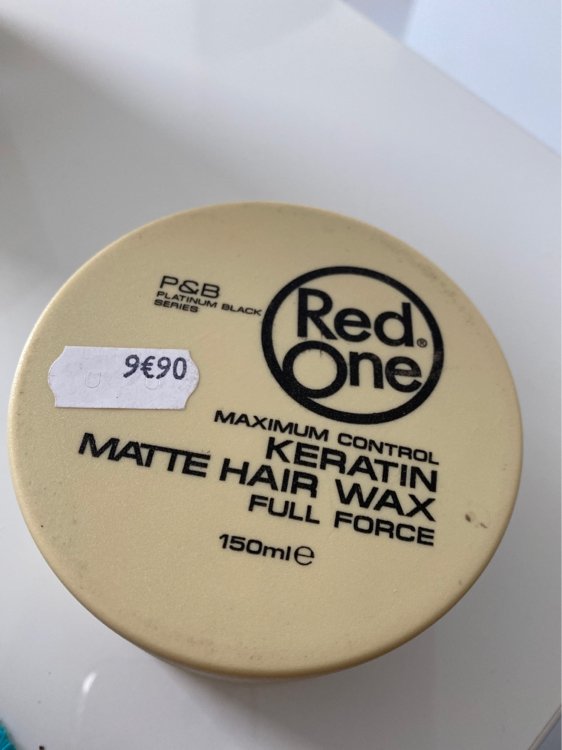 Red One Maximum Control Keratin Matte Hair Wax Full Force 150 Ml Inci Beauty 9922