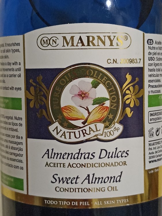 Aceite de Almendras Dulces MARNYS