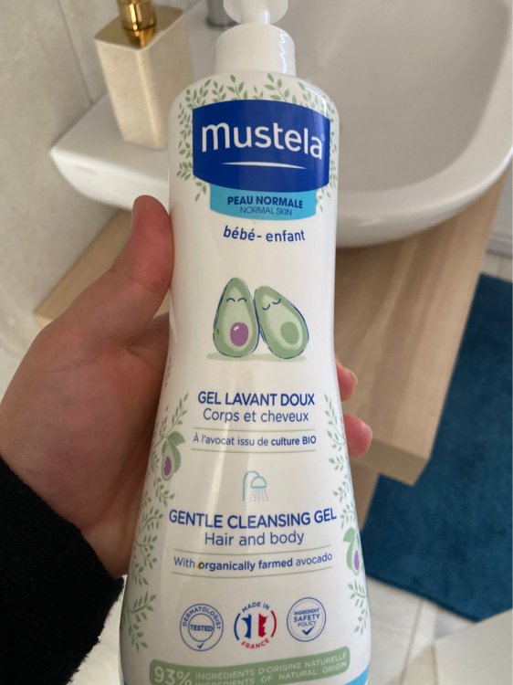 Mustela Gentle Cleansing Gel Hair And Body With Organically Farmed Avocado 750 Ml Inci Beauty