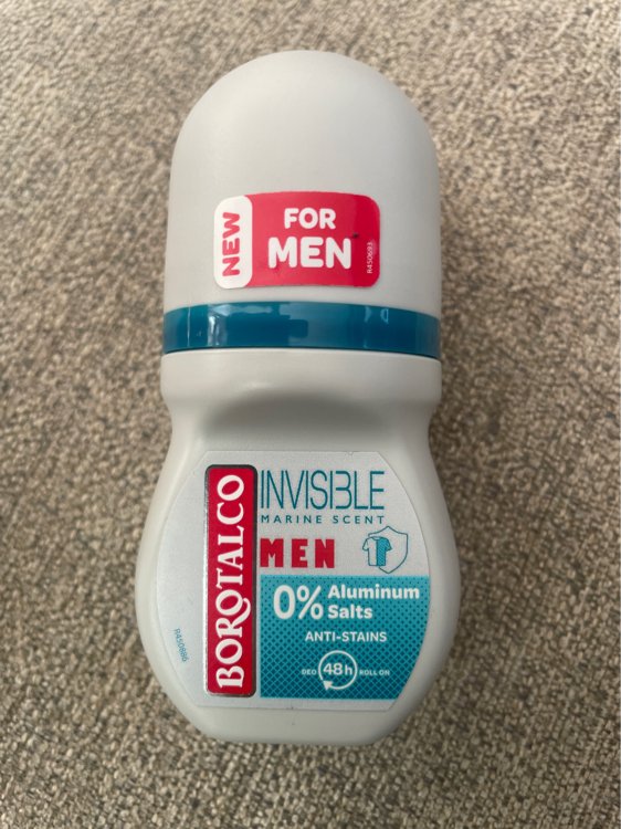 Borotalco Men Deo Roll-on Absolute Invisible Marine Scent - 50 ml - INCI  Beauty