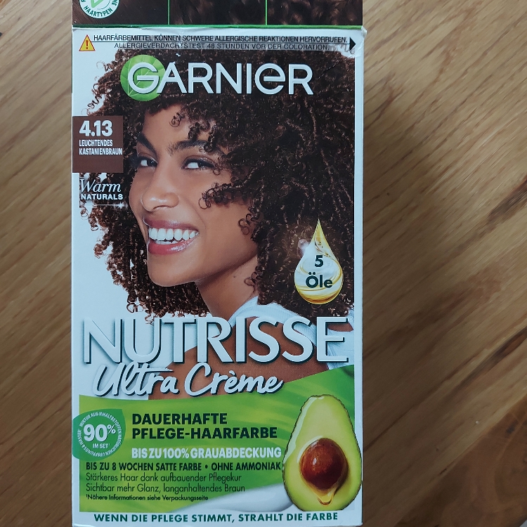 Creme Ultra St Garnier - Leuchtendes 4.13 Beauty INCI - Kastanienbraun 1 Haarfarbe