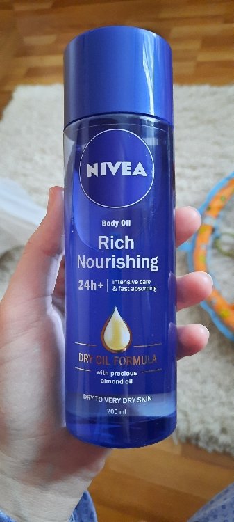 Nivea Body Oil Rich Nourishing - 200 ml - INCI