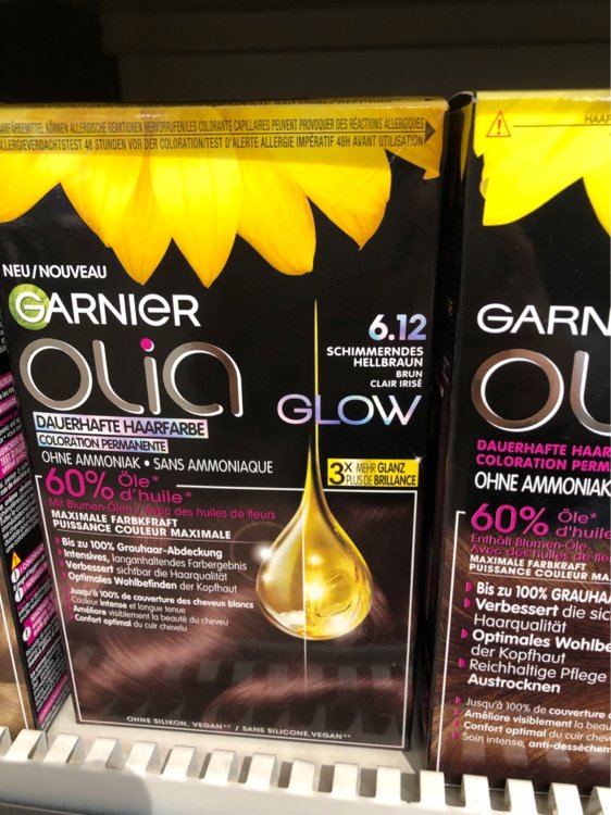 Couleur Olia Coloration sans INCI ammoniaque 60% d\'huile Permanente Beauty Maximale Garnier Puissance -