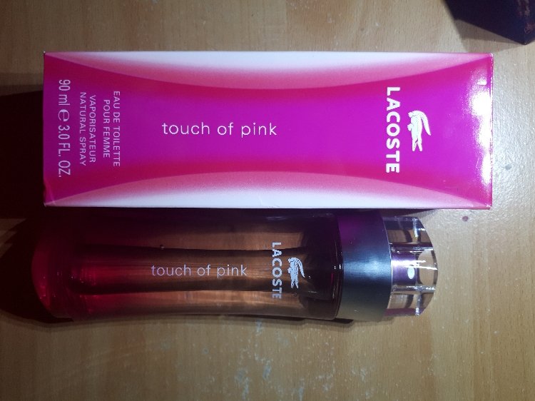 lacoste touch of pink eau de toilette 90ml