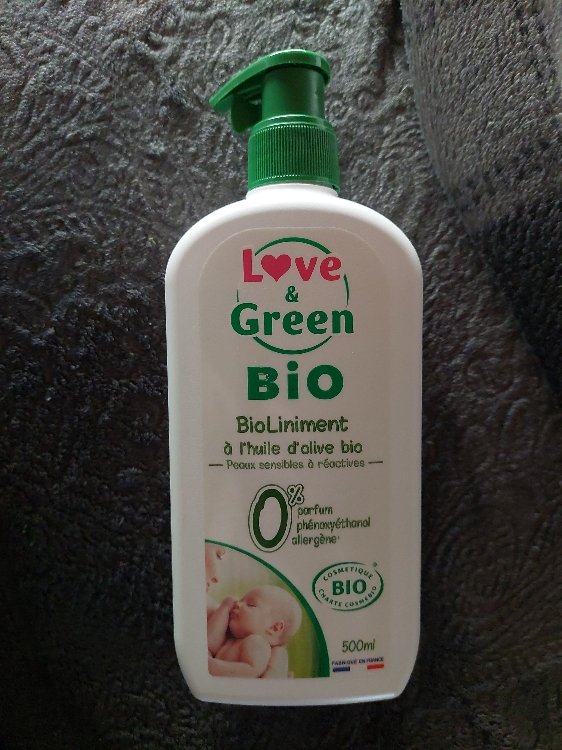 Composition LOVE & GREEN Bio Liniment à l'huile d'olive bio - UFC