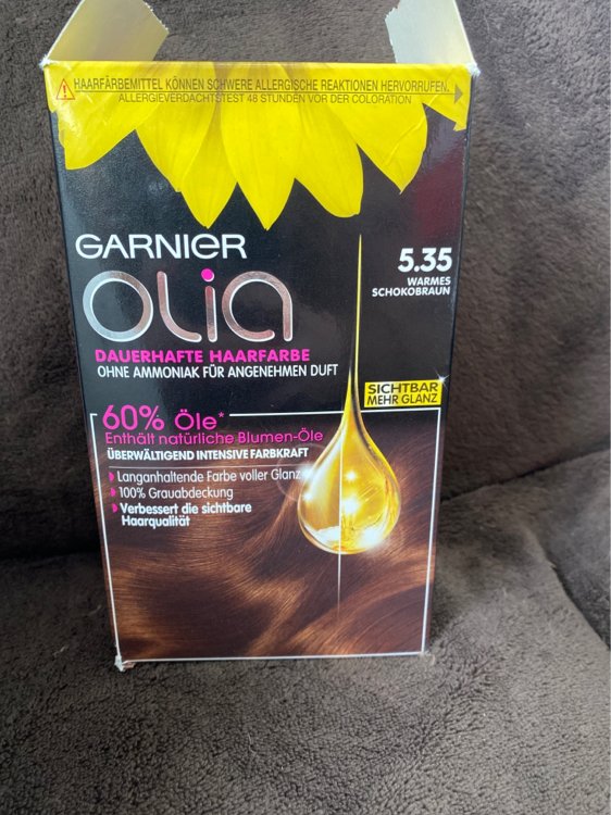 Beauty - Garnier Schokobraun 5.35 1 - Warmes Haarfarbe Olia INCI St