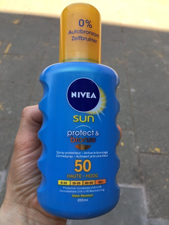 Nivea Sun Protect Bronze INCI Beauty