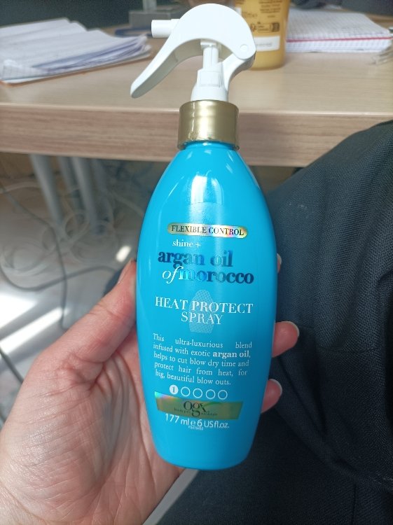 Ogx Shine Argan Oil of Morocco Heat Protect Spray - 177 ml - INCI Beauty