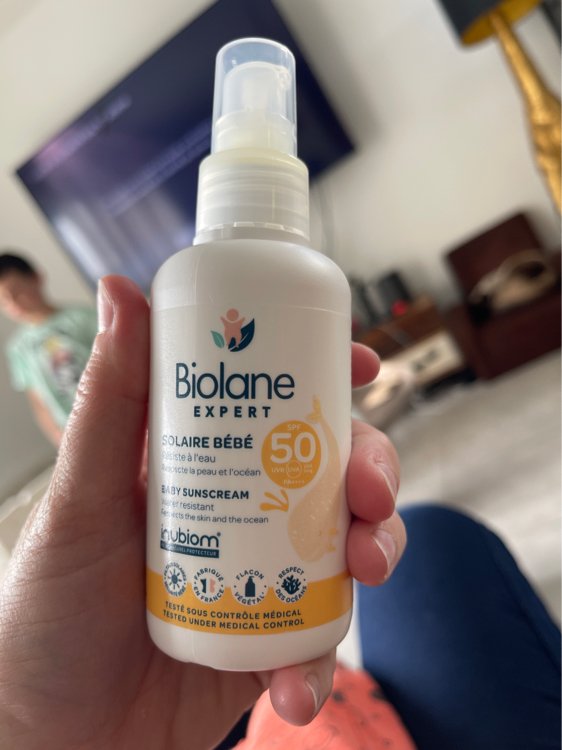 Biolane Expert Solaire Bébé Crème Haute Protection Enfant SPF50