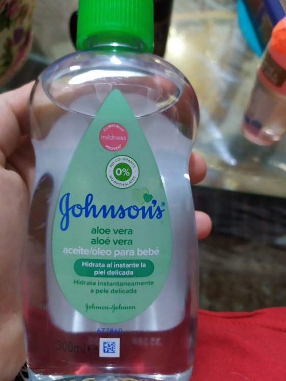 Johnson S Aloe Vera Oleo Para Bebe Inci Beauty