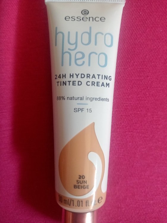 Essence Getönte Tagescreme hydro hero 24h HYDRATING TINTED CREAM 20 Sun  Beige - INCI Beauty