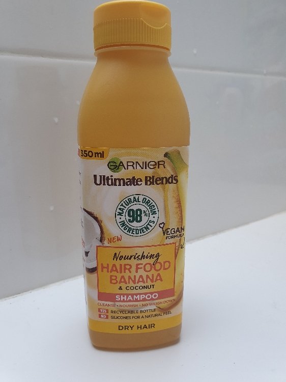 Garnier Ultimate Blends Nourishing Hair Food Banana Shampoo For Dry Hair 350 Ml Inci Beauty