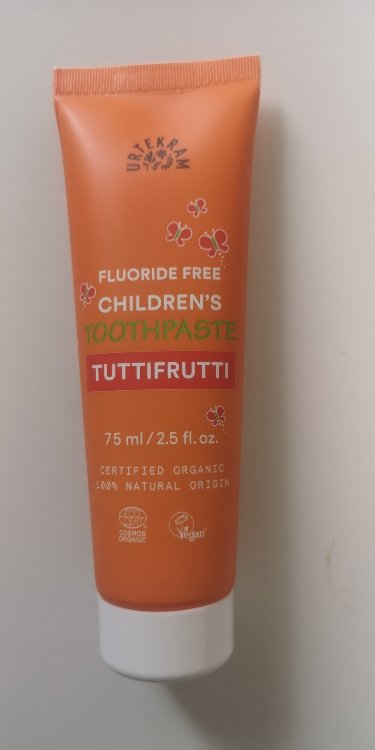 Urtekram Dentifrice Enfant Sans Fluor Tuttifrutti Inci Beauty