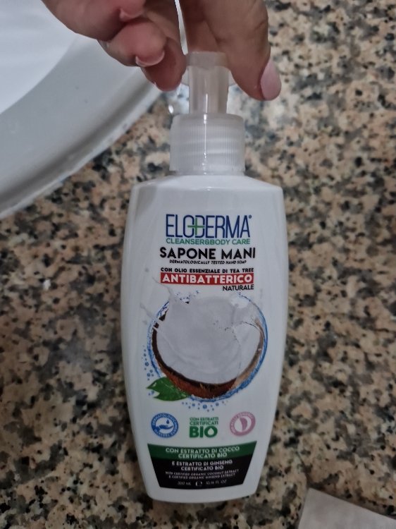 Eloderma Sapone Liquido Mani Cocco - 300 ml - INCI Beauty
