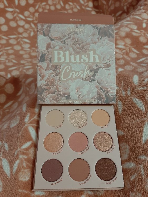  Colourpop Blush Crush Eyeshadow Palette : Beauty