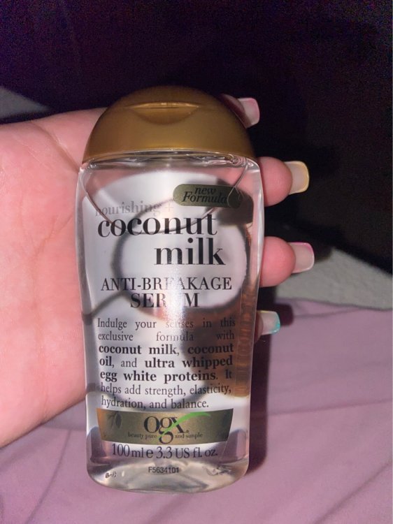 Ogx Coconut Milk and Oil Hair Serum for Dry Hair - 100 ml - INCI Beauty