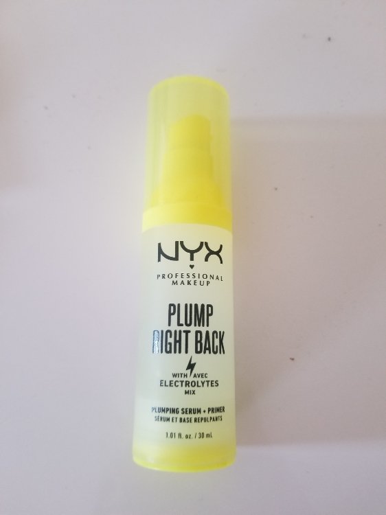 ml Cosmetics Right Back - + Plumpling NYX - Plump Serum 30 - Primer INCI Beauty