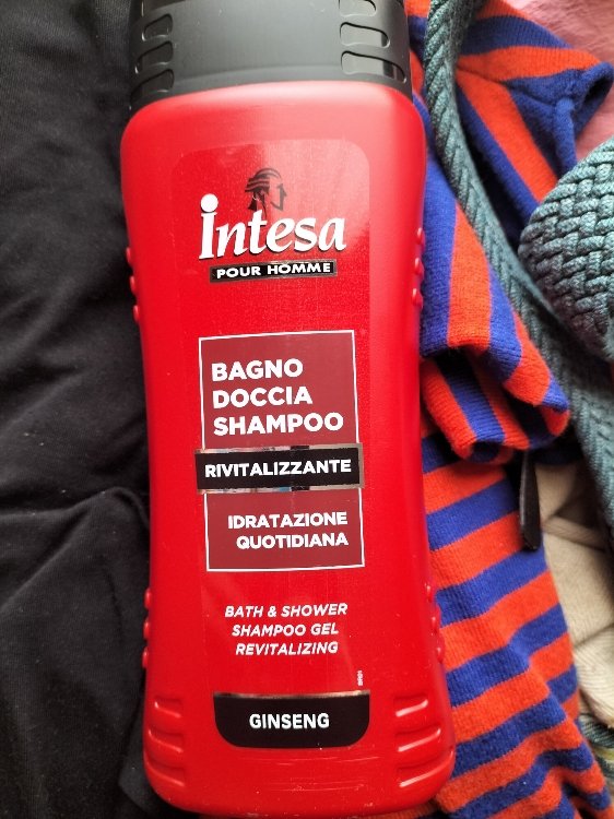 Intesa Pour Homme Bagno doccia shampoo rivitalizzante ginseng 500 ml - INCI  Beauty