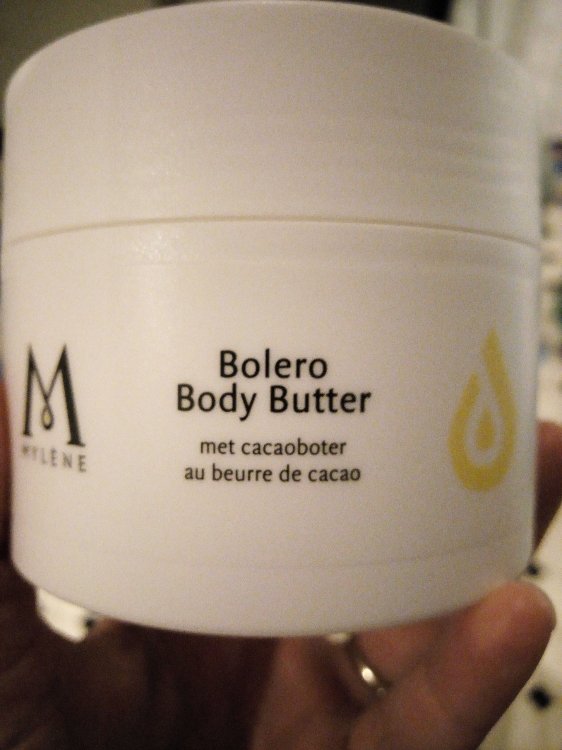 Mylène Bolero Body Butter au beurre de cacao INCI Beauty