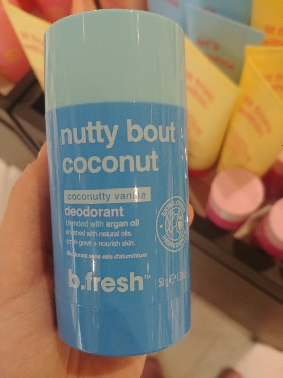 B.fresh Nutty Bout Coconut - Coconutty Vanilla - Deodorant Blended With ...