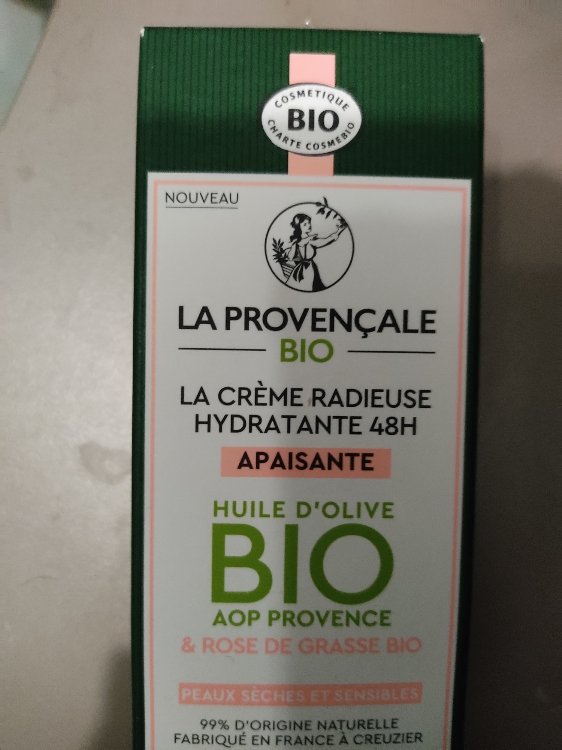 La Provençale – La Crème Radieuse Hydratante Huile d'Olive Bio 50 ml