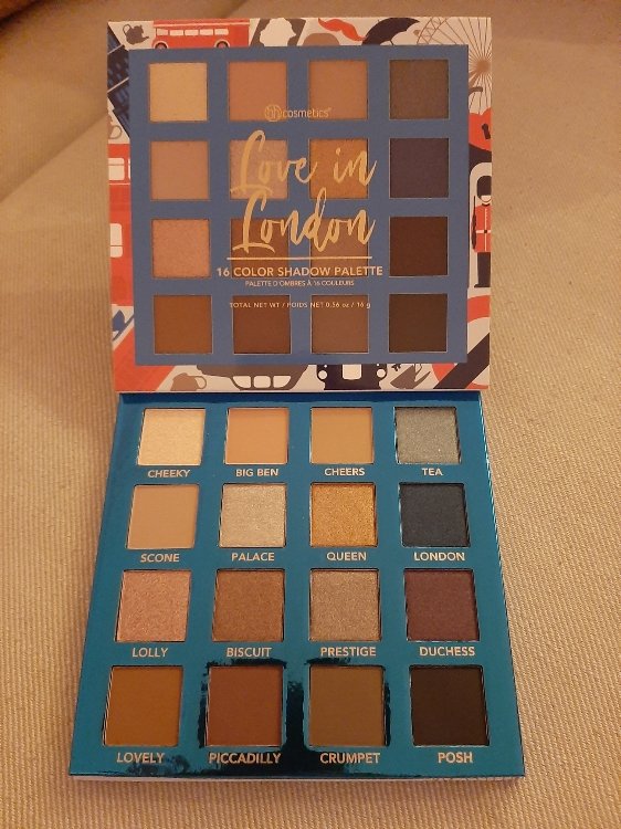 Logisk radikal flyde over BH Cosmetics Love in London Eyeshadow Palette - INCI Beauty
